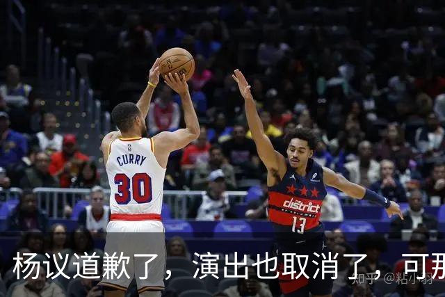 杨议道歉了，演出也取消了，可那句，“误会”，什么都没解决