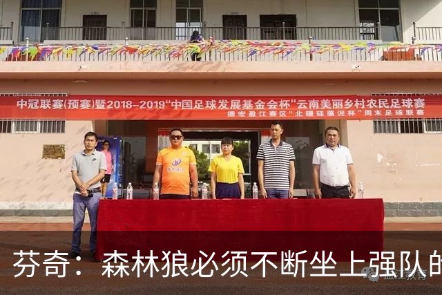 芬奇：森林狼必须不断坐上强队的牌桌 终有一天能实现夺冠突破