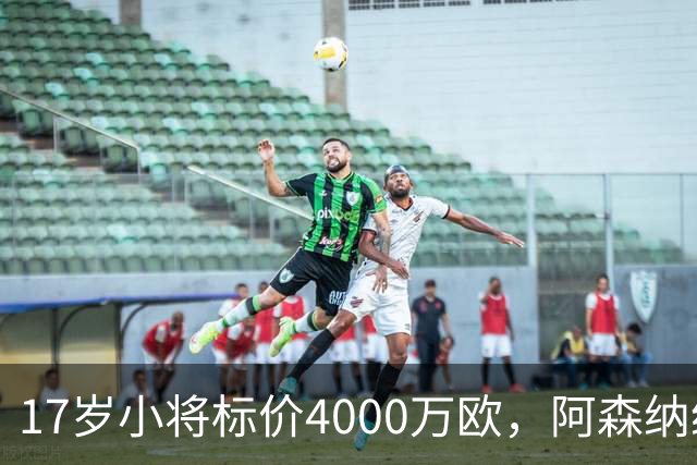 17岁小将标价4000万欧，阿森纳纽卡还要等一年